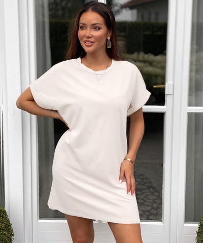 T-Shirtkleid Daniela Weiß  Ladypolitan - Fashion Onlineshop für Damen   