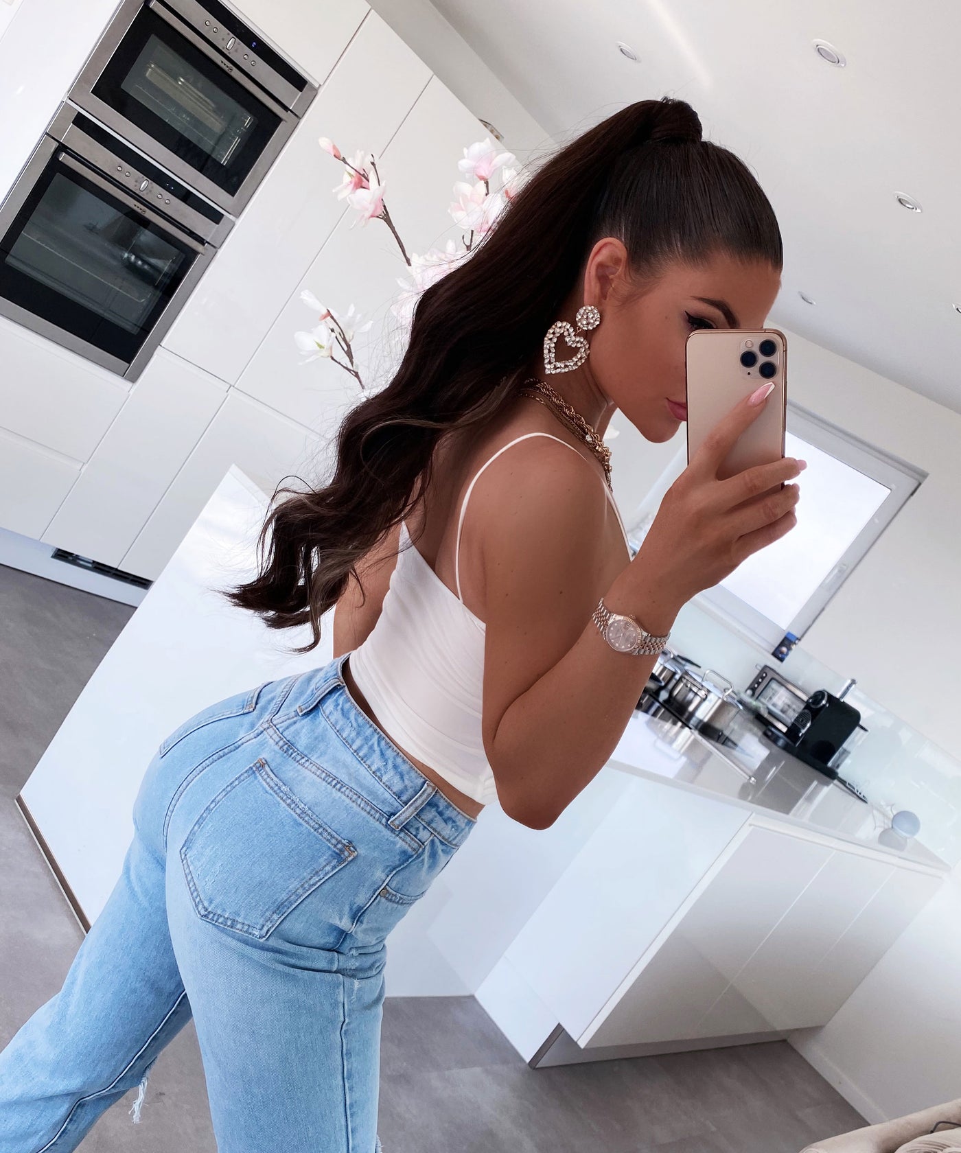 Top Leighton Weiß  Ladypolitan - Fashion Onlineshop für Damen   