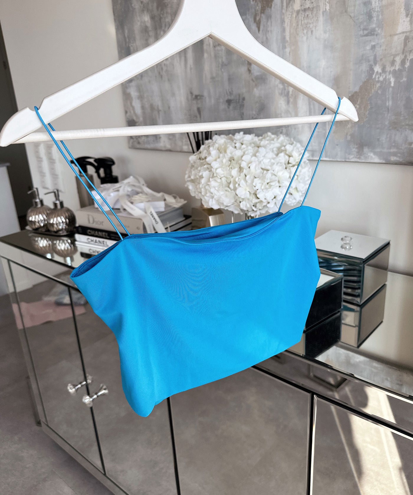 Top Valentina Blau  Ladypolitan - Fashion Onlineshop für Damen   