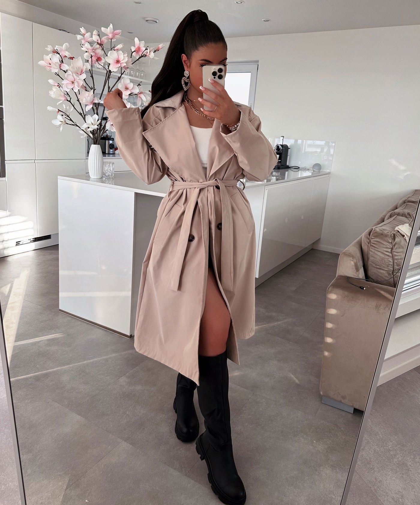 Trenchcoat Marisol Beige  Ladypolitan ♡   