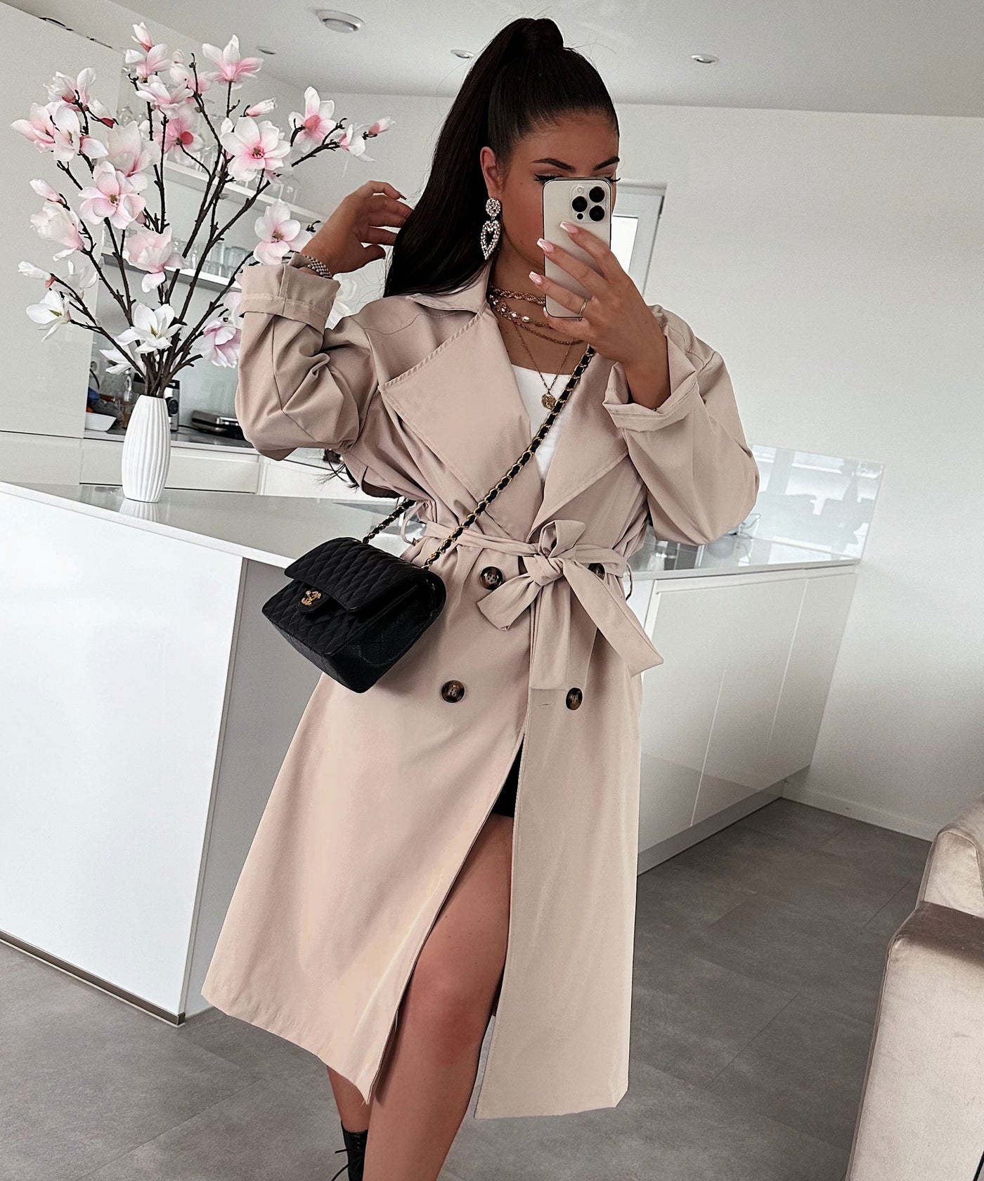 Trenchcoat Marisol Beige  Ladypolitan ♡   
