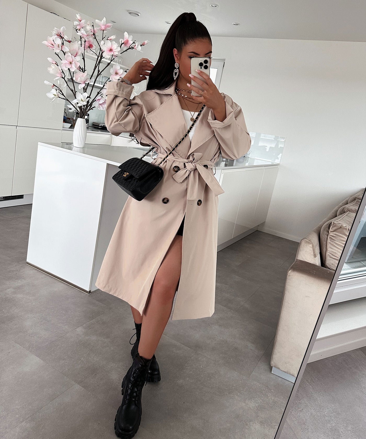 Trenchcoat Marisol Beige  Ladypolitan ♡   