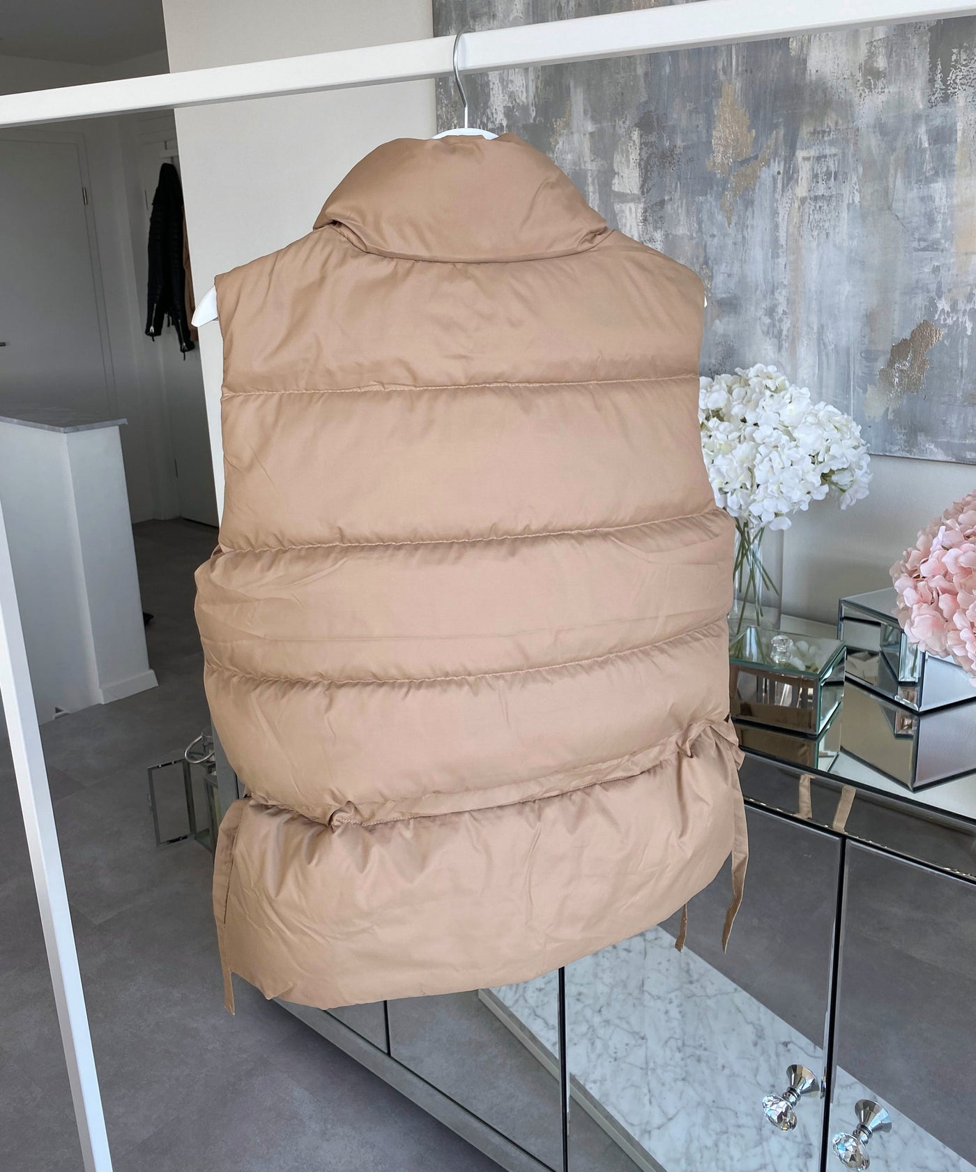 Weste Leslie Kurz Camel  Ladypolitan - Fashion Onlineshop für Damen   