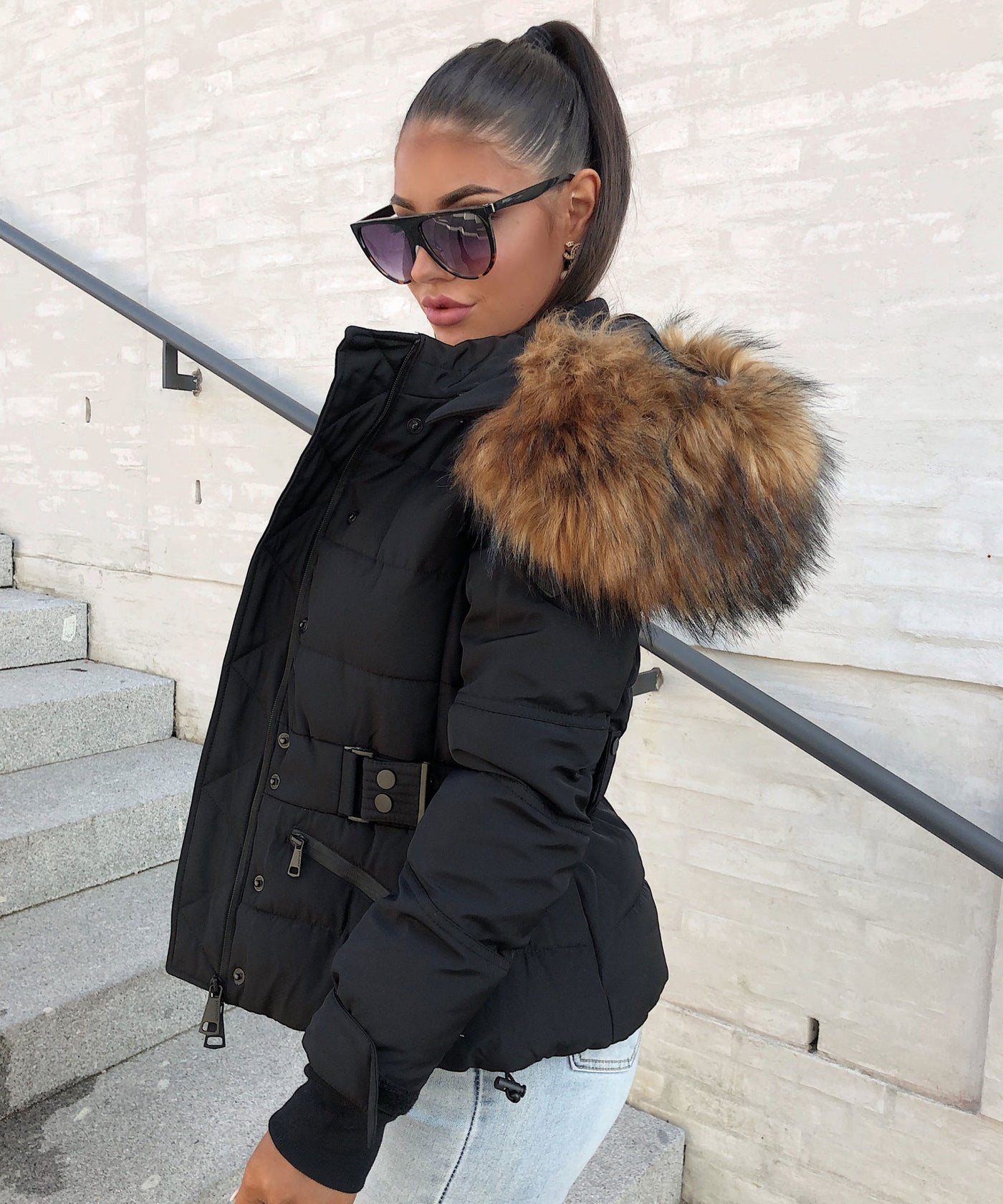 Winterjacke Ischgl Schwarz  Ladypolitan - Fashion Onlineshop für Damen   