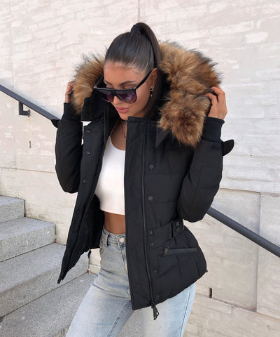 Winterjacke Ischgl Schwarz  Ladypolitan - Fashion Onlineshop für Damen   