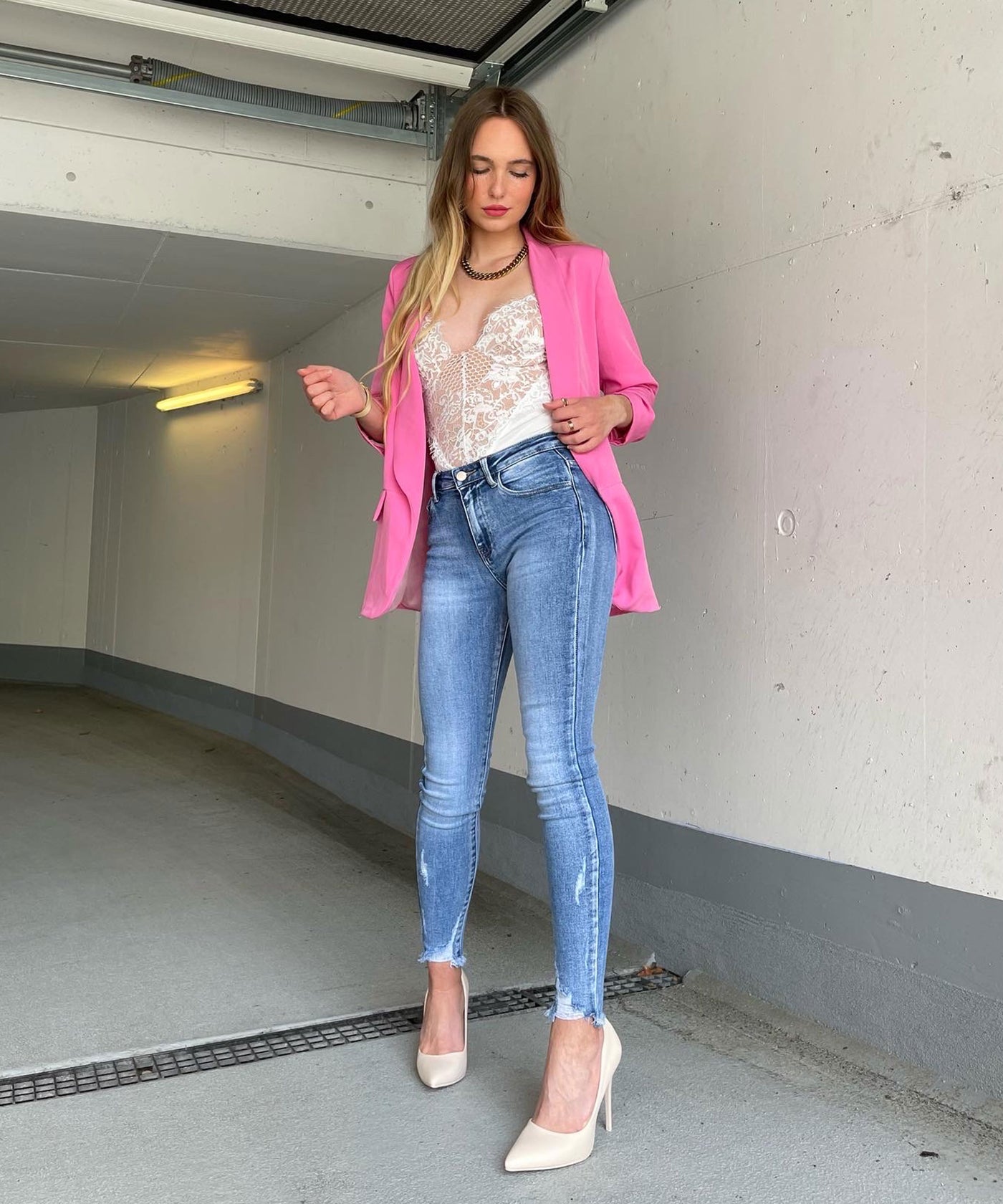 Blazer Mykonos Pink  Ladypolitan - Fashion Onlineshop für Damen   