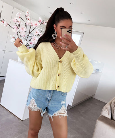 Jäckchen Jade Gelb  Ladypolitan - Fashion Onlineshop für Damen   