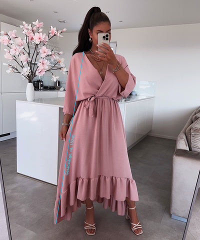 Kleid Madelyn Rosa  Ladypolitan - Fashion Onlineshop für Damen   