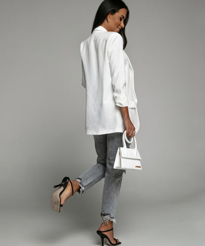 Blazer Mykonos Weiß  Ladypolitan - Fashion Onlineshop für Damen   