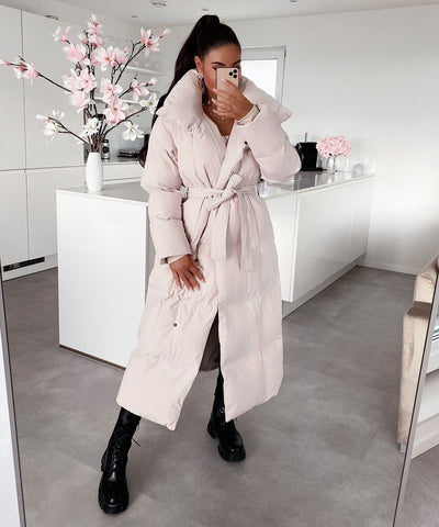 Oversize Parka Kyleih Beige  Ladypolitan - Fashion Onlineshop für Damen   