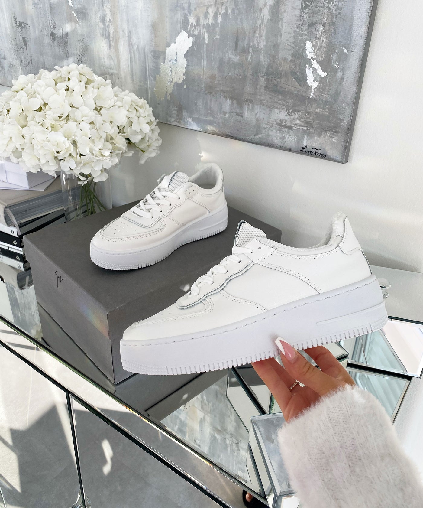 Sneaker Sarai Weiß  Ladypolitan - Fashion Onlineshop für Damen   